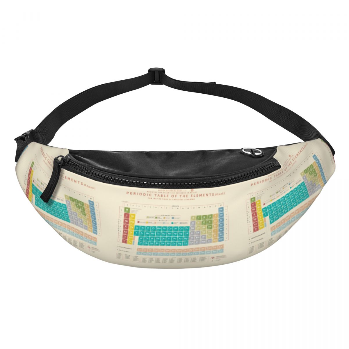 Travel Accessories Pouch For Women - Cool Elements Periodic Table Fanny Pack