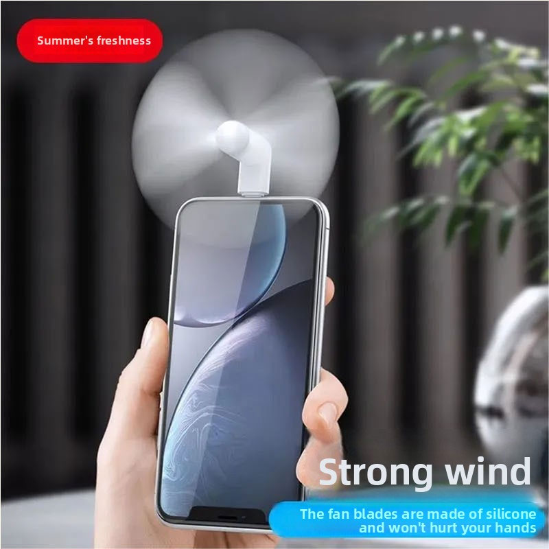 Travel Accessories And Gadgets - Type C Mini Phone Fan, Portable