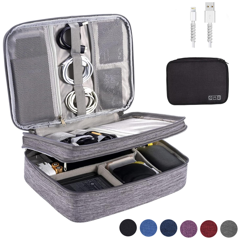 Travel Accessories And Gadgets - Portable Digital Storage Bag USB Gadget