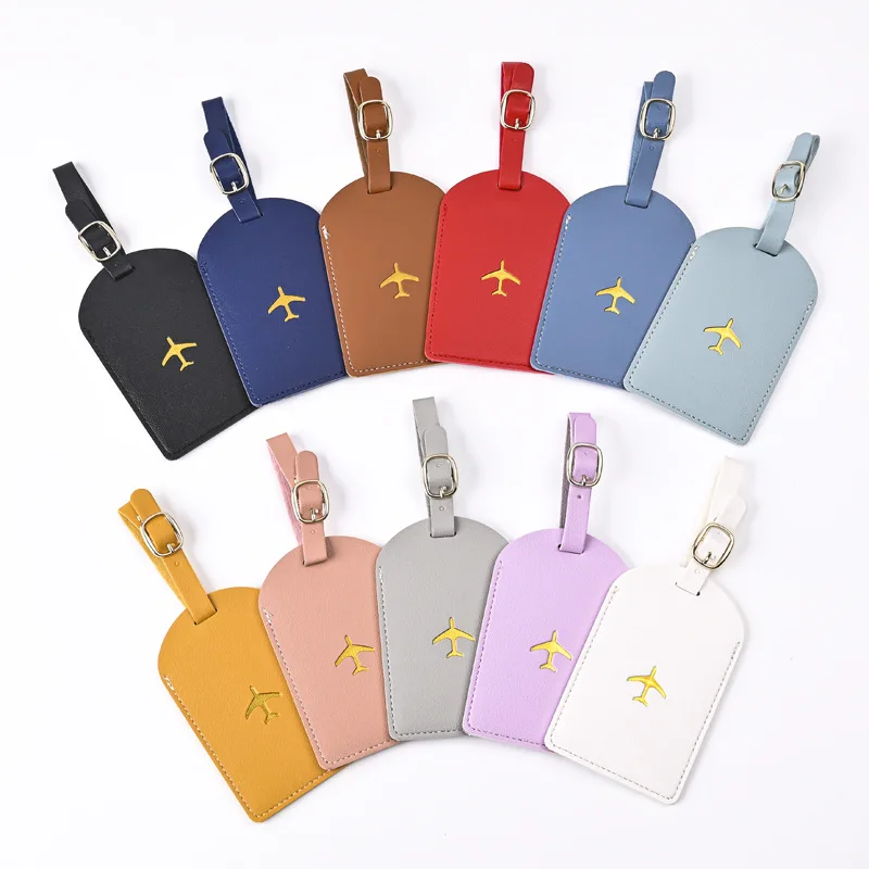 Travel Accessories Sale - 1pc Thicken PU Hot Stamping Aircraft
