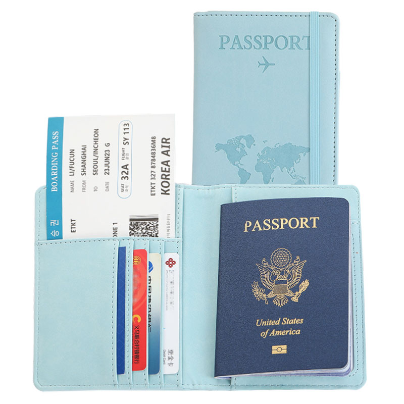 Travel Accessories Gifts For Men - Lover The World Map Passport Cover