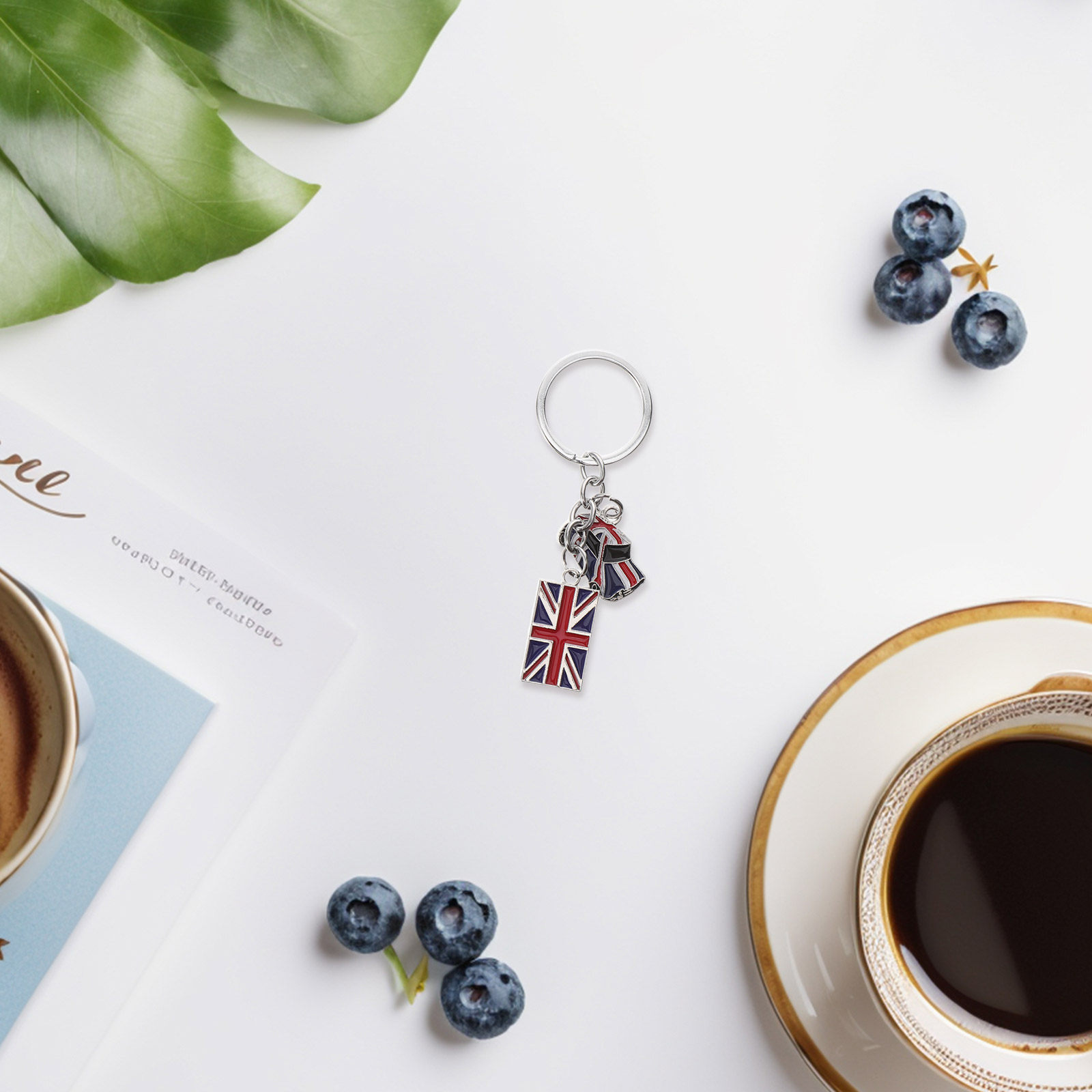 Travel Accessories London - 2Pcs British Souvenirs Keychain Cute Bag