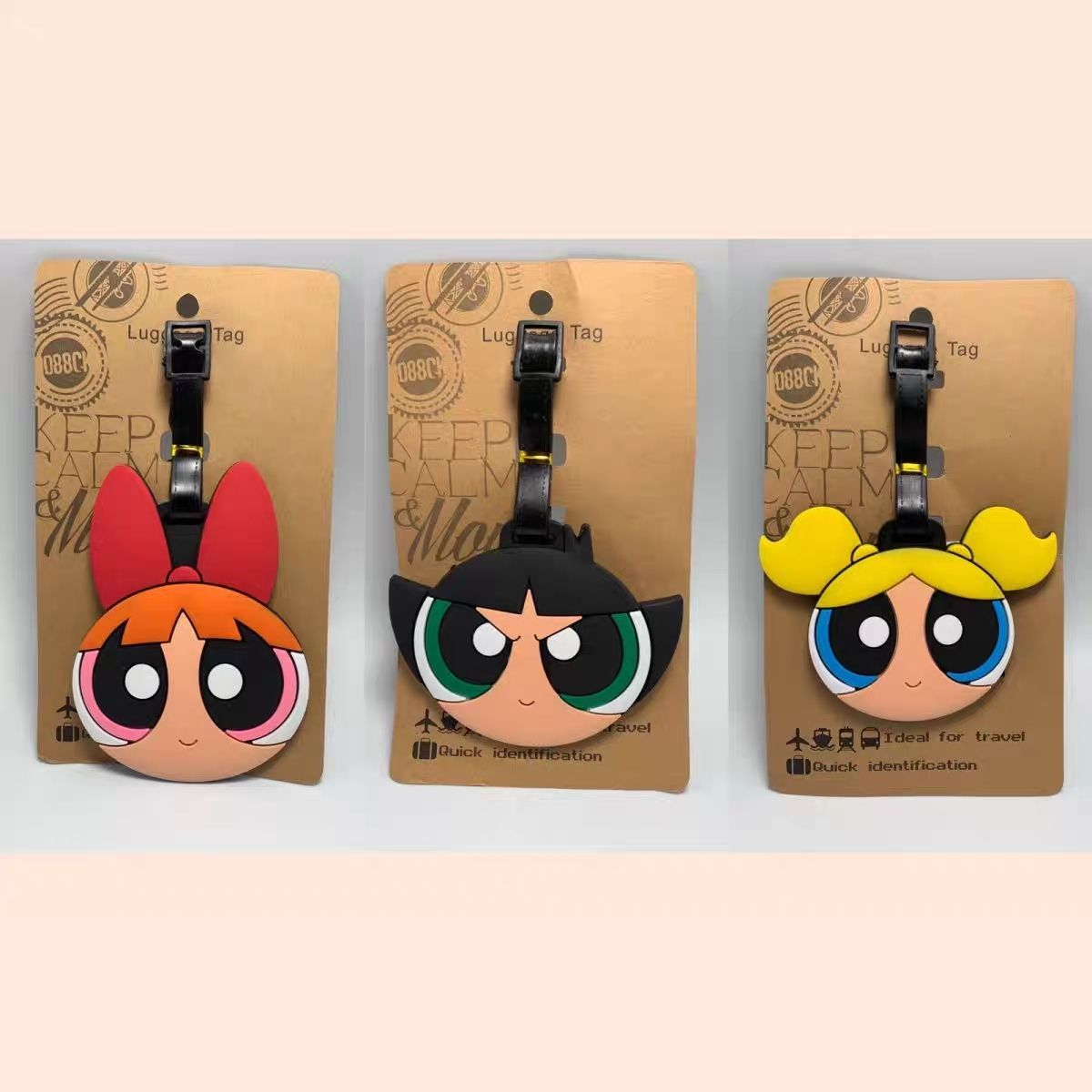 Travel Accessories Sale - Anime The Powerpuff Girls Bag Pendant