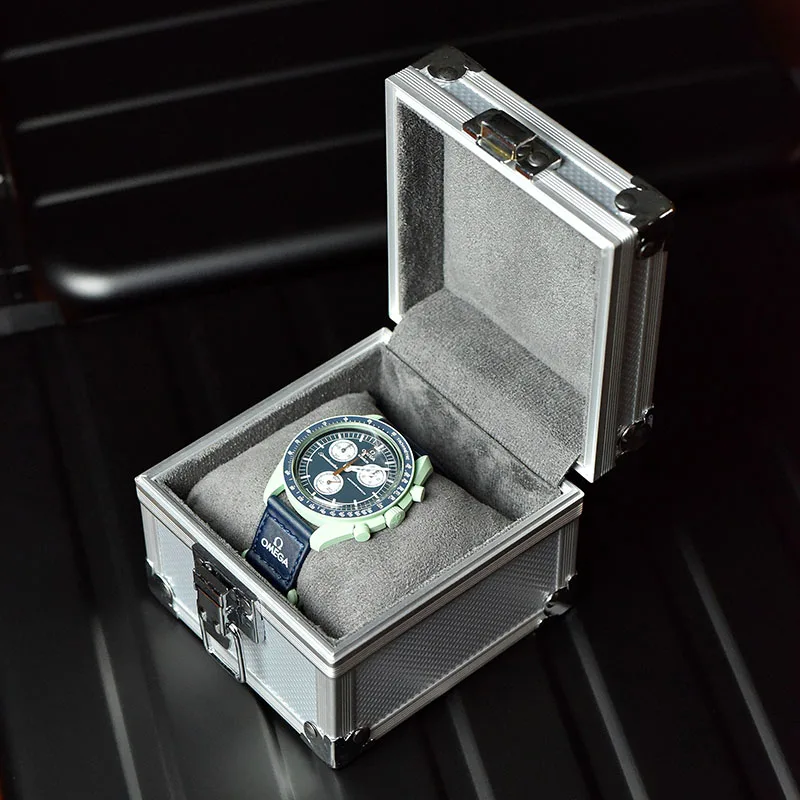 Travel Accessories Display - Portable Aluminum Watch Boxes Mechanical Watch