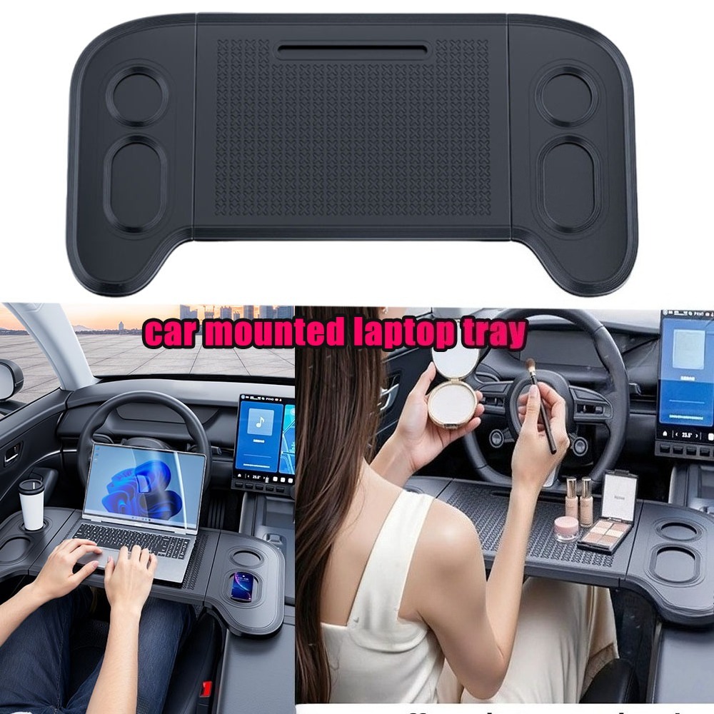 Travel Accessories Car - Foldable Car Laptop Desk Steering Wheel