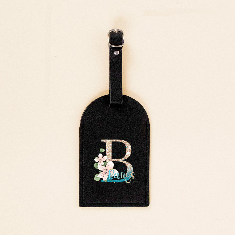 Personalized PU Luggage Tags L - Travel Accessories Gifts For Her 评论和价格
