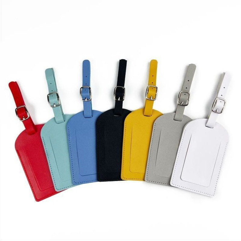 Women Men Luggage Tags PU Leat - Travel Accessories Sale 评论和价格