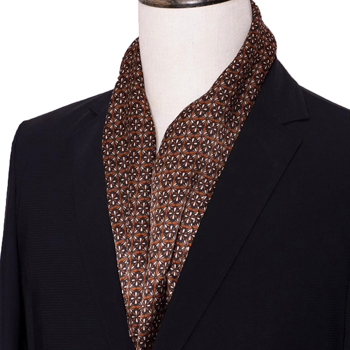 New Men's Stripe Silk Scarf Ho - Travel Accessories Sale 评论和价格