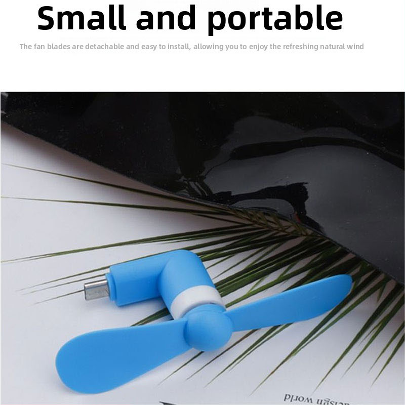 Type C Mini Phone Fan, Portabl - Travel Accessories And Gadgets 评论和价格