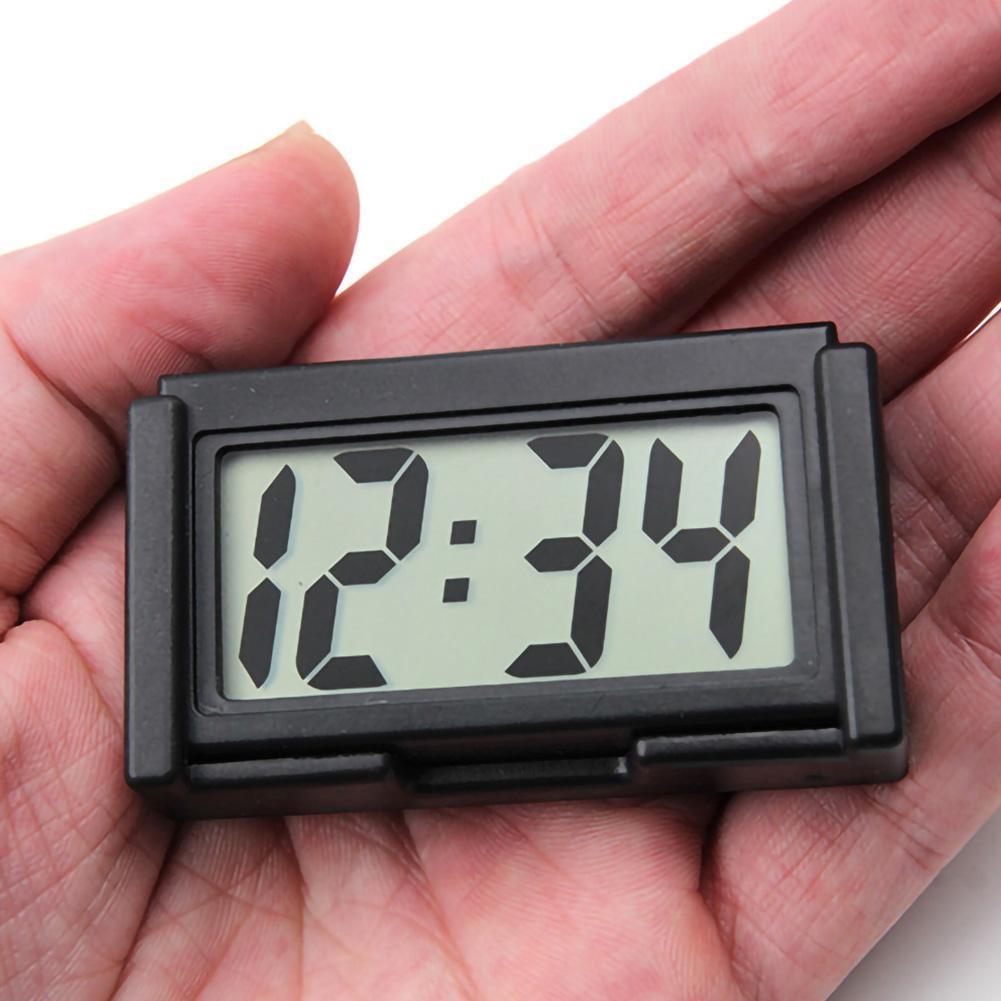 Mini Digital Clock Car Dashboa - Travel Accessories Display 评论和价格
