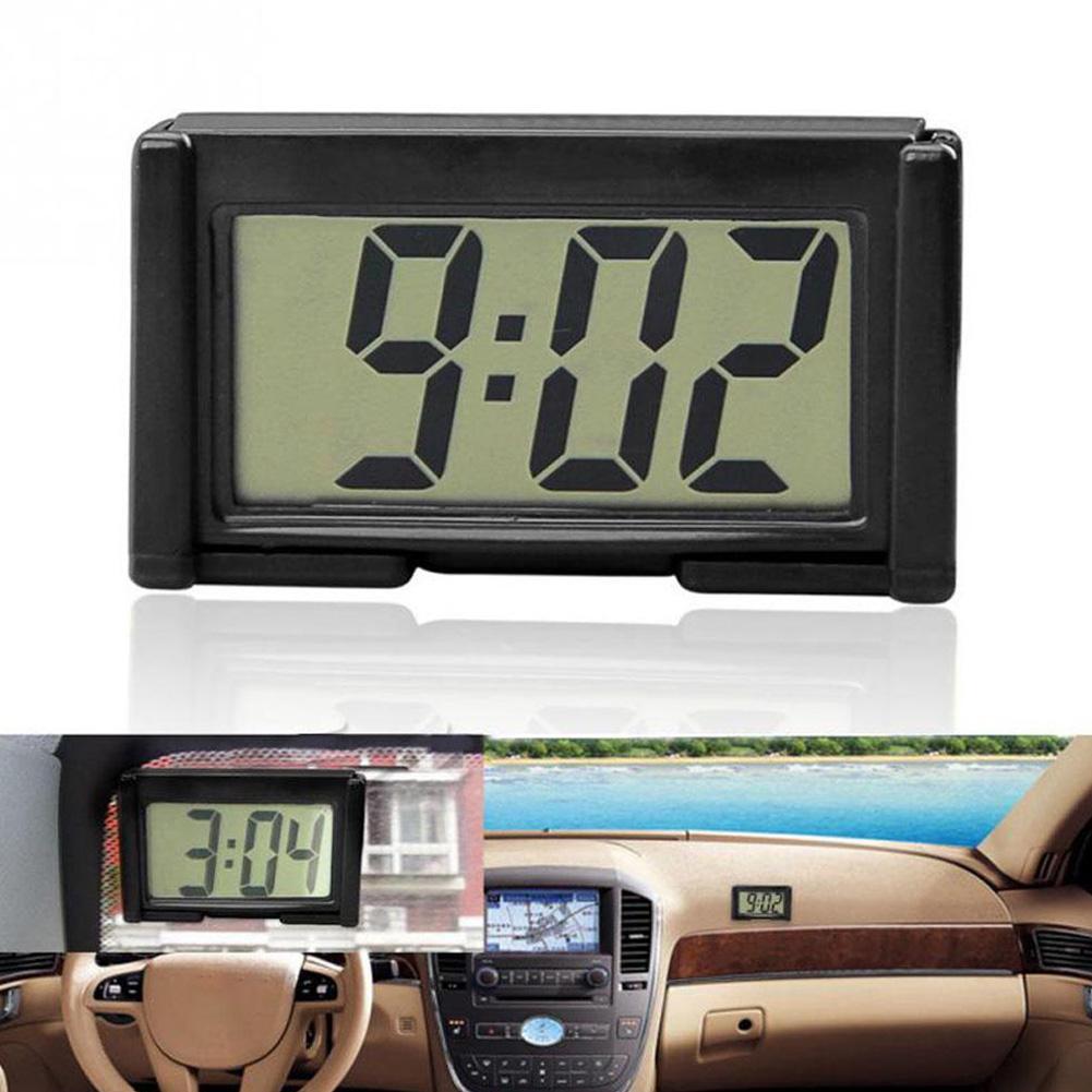 Mini Digital Clock Car Dashboa - Travel Accessories Display 评论和价格