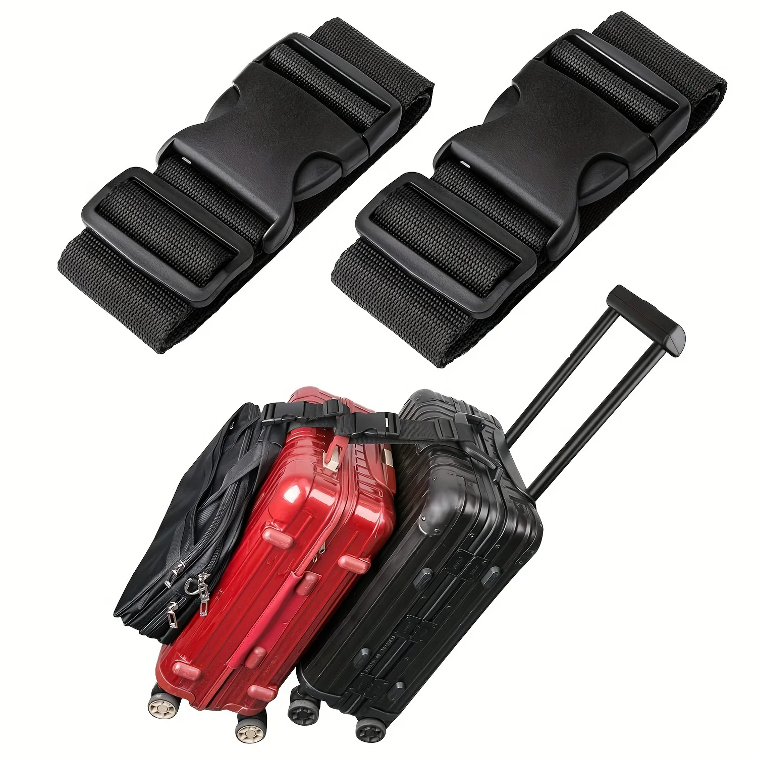 1pc Simple Adjustable Luggage  - Quality Travel Accessories 评论和价格