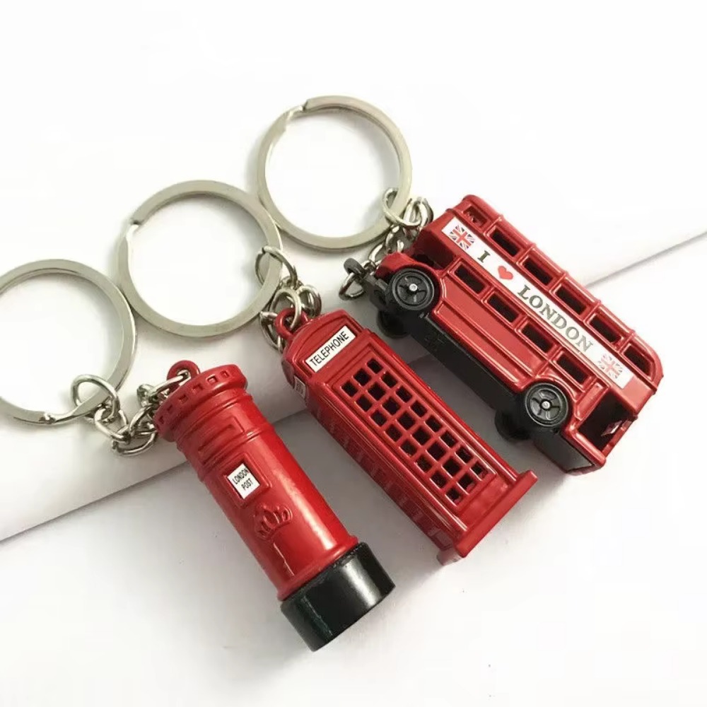 Fashion Red London Bus Key Cha - Travel Accessories London 评论和价格
