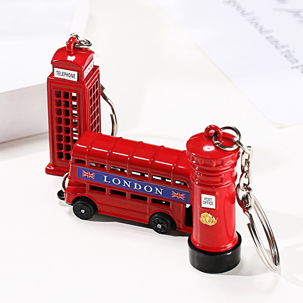 Fashion Red London Bus Key Cha - Travel Accessories London 评论和价格