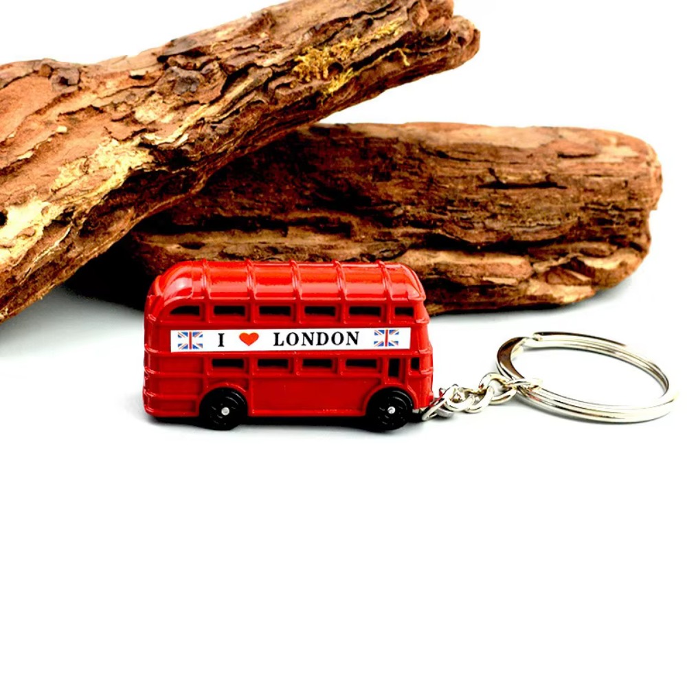 Fashion Red London Bus Key Cha - Travel Accessories London 评论和价格