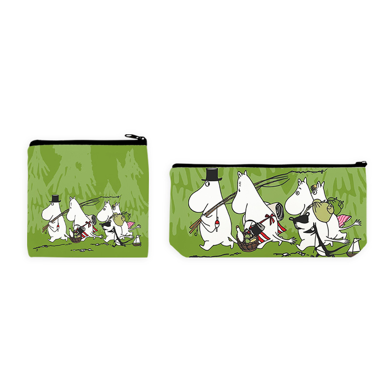 2PCS New Kawaii Anime Moomins  - Luggage Cover Protector 评论和价格