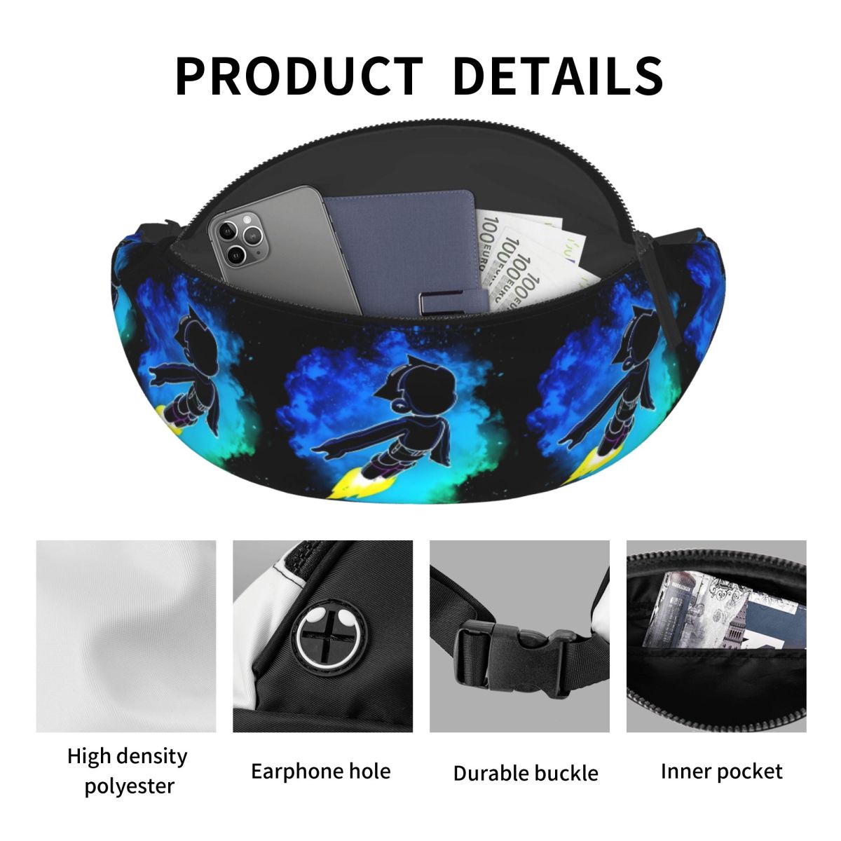 Custom Animes A-Astroed Boy Ca - Travel Accessories Pouch For Women 评论和价格