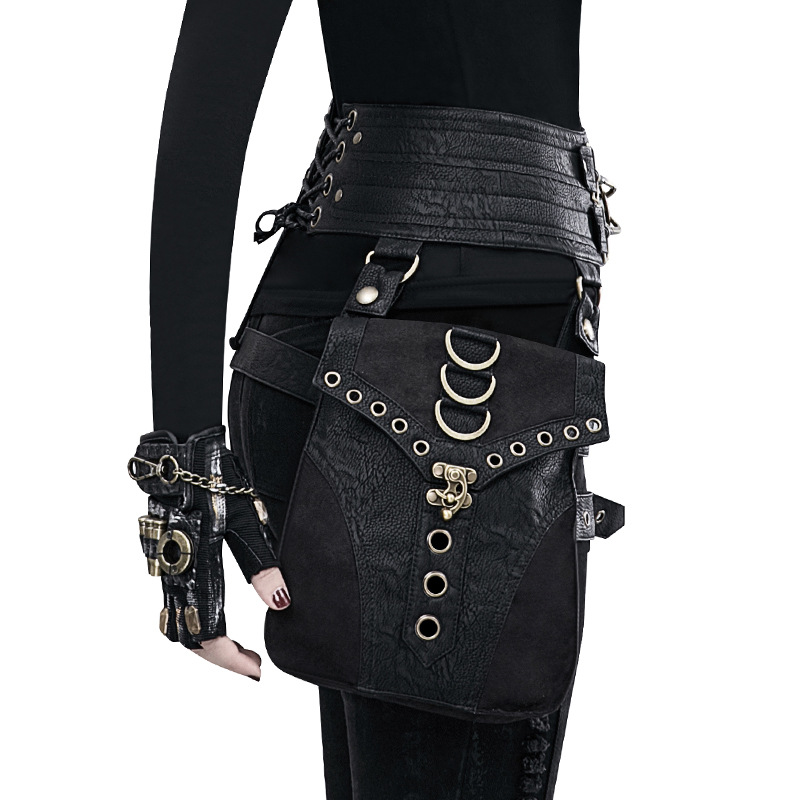 Steampunk Handmade Utility Hip - Travel Accessories Hip Belt 评论和价格