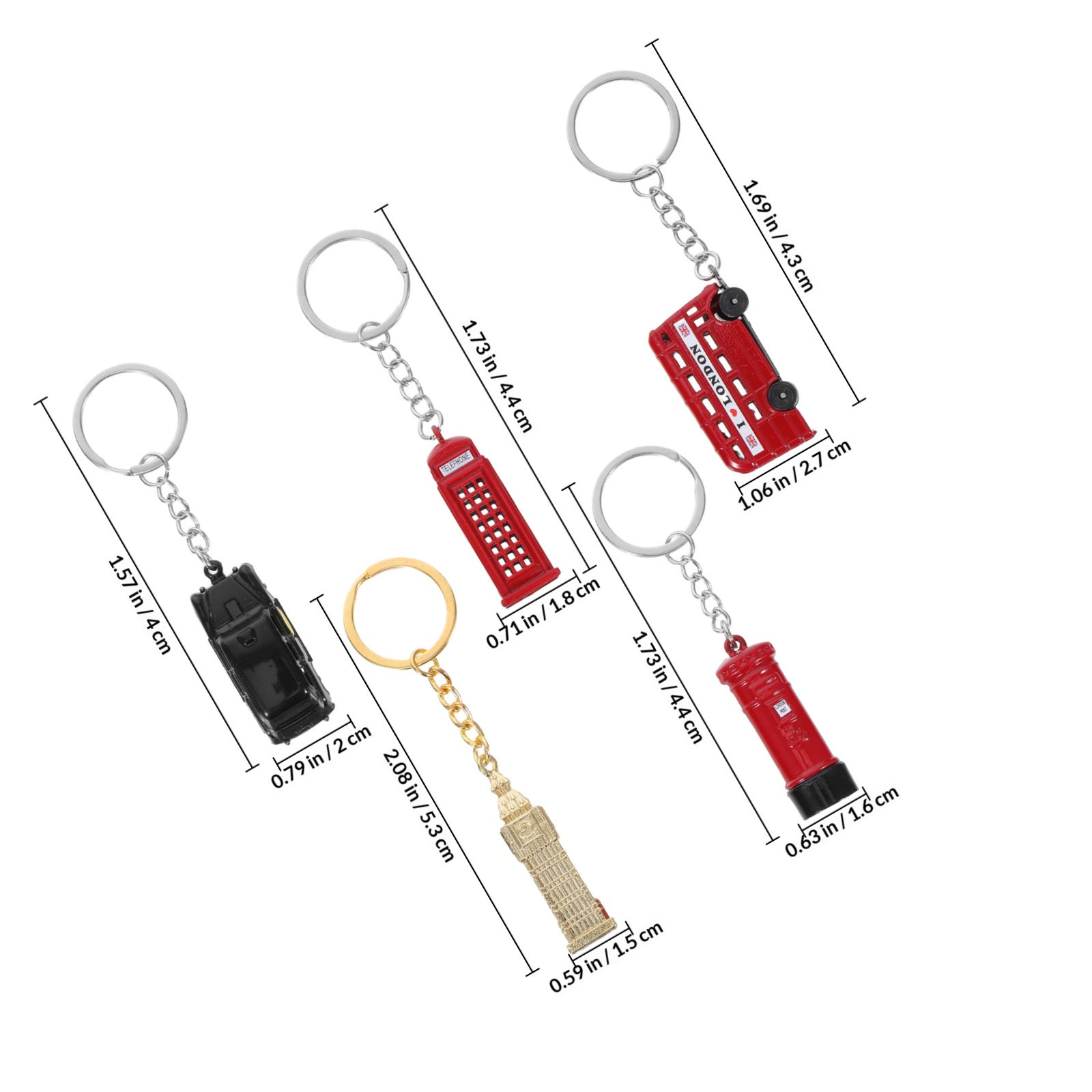 5Pcs London Souvenir British K - Travel Accessories London 评论和价格