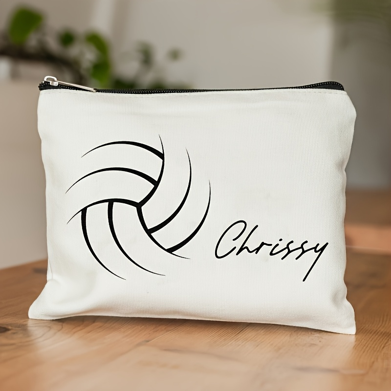 Custom Volleyball Print Polyes - Travel Accessories Gifts For Her 评论和价格