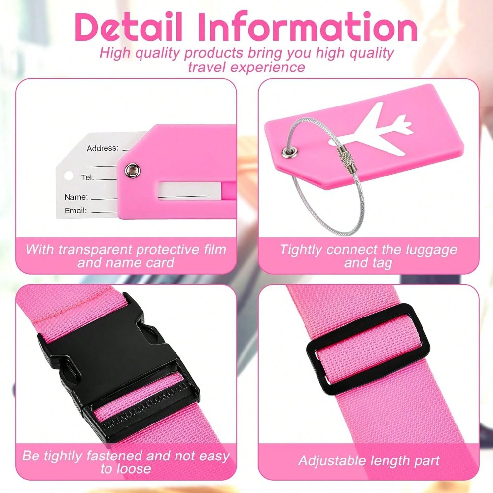 Luggage Strap Set with Luggage - Travel Accessories Sale 评论和价格