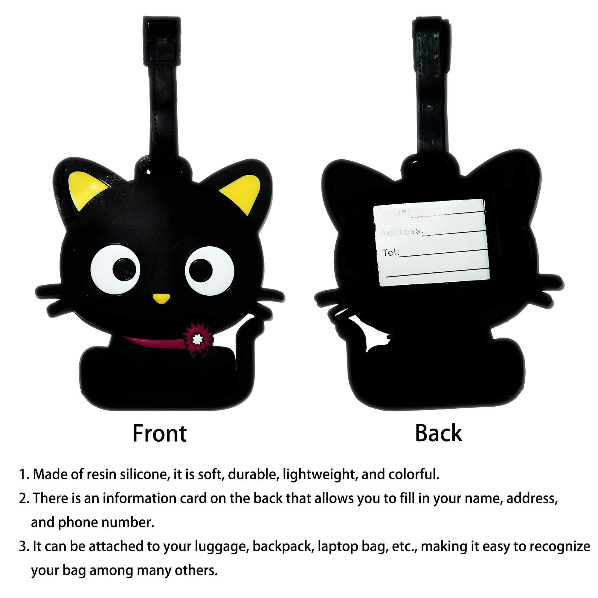Cute Animal Luggage Tag Travel - Travel Accessories Sale 评论和价格