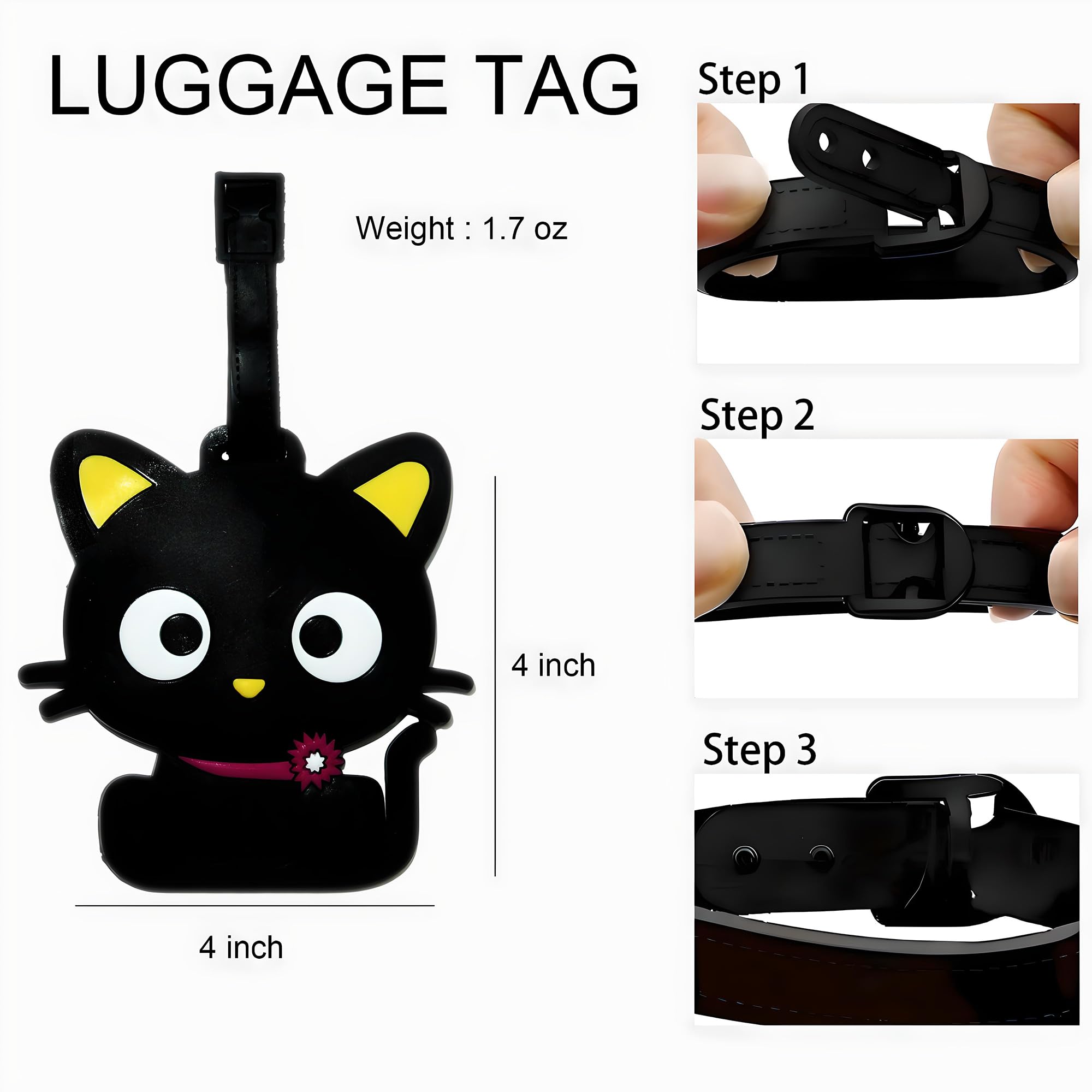 Cute Animal Luggage Tag Travel - Travel Accessories Sale 评论和价格