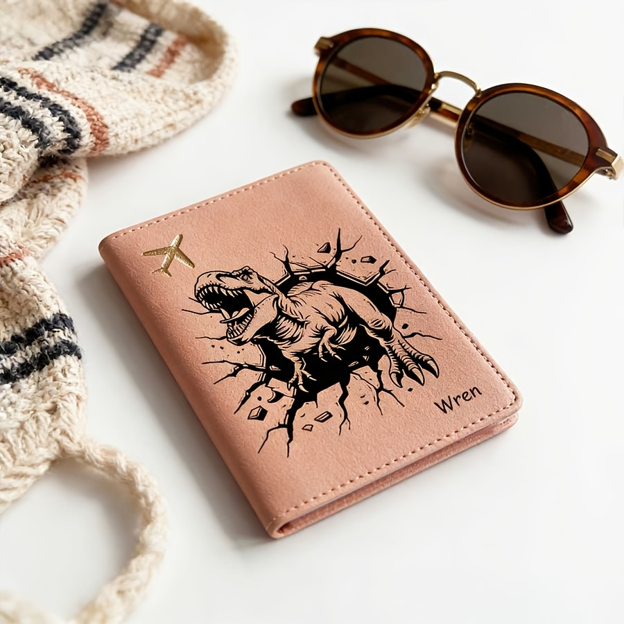 Custom Cartoon Dinosaur Name P - Travel Accessories Gifts For Men 评论和价格