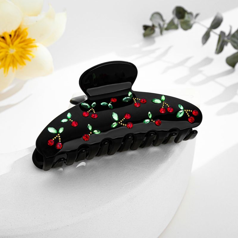 1pc Cherry hair clip, rhinesto - Quality Travel Accessories 评论和价格