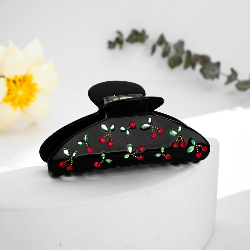 1pc Cherry hair clip, rhinesto - Quality Travel Accessories 评论和价格