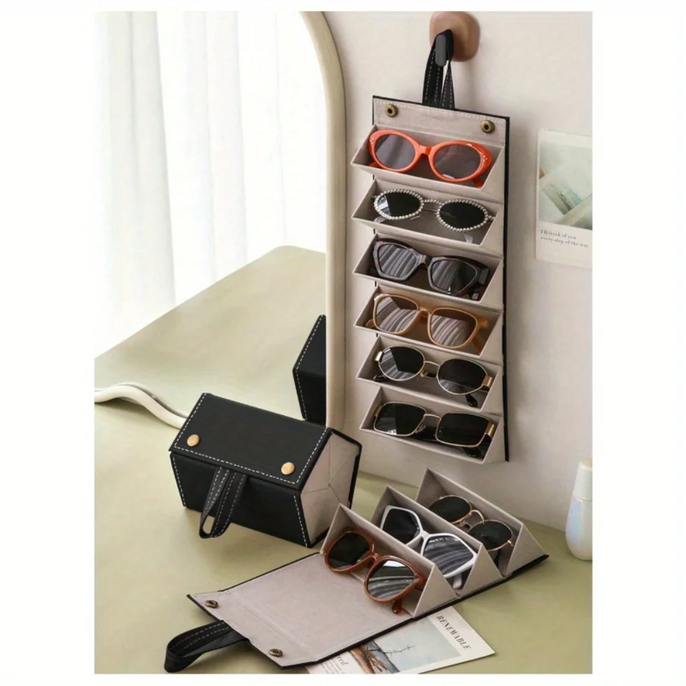 Multi-slot Portable Glasses Or - Travel Accessories Display 评论和价格