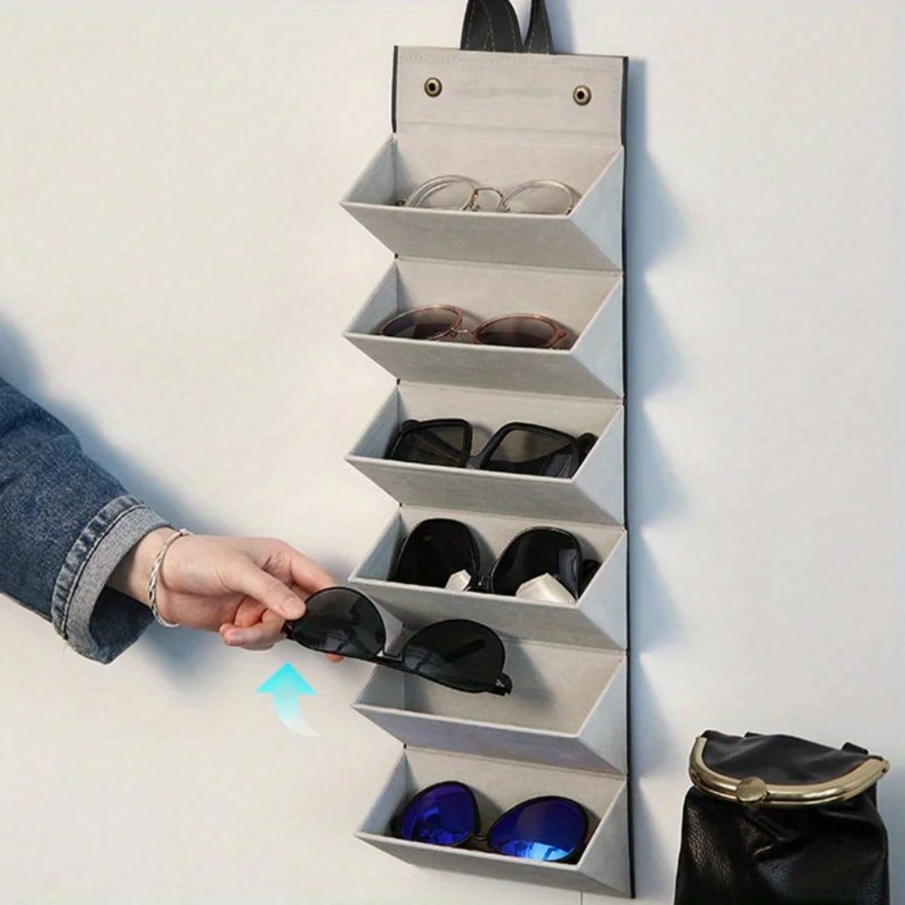 Multi-slot Portable Glasses Or - Travel Accessories Display 评论和价格