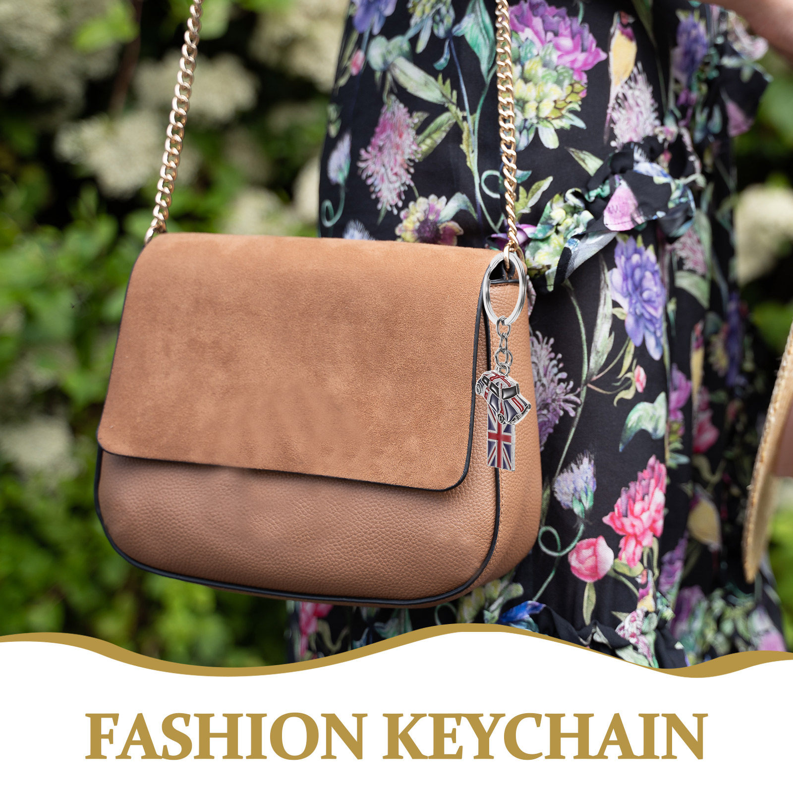 2Pcs British Souvenirs Keychai - Travel Accessories London 评论和价格