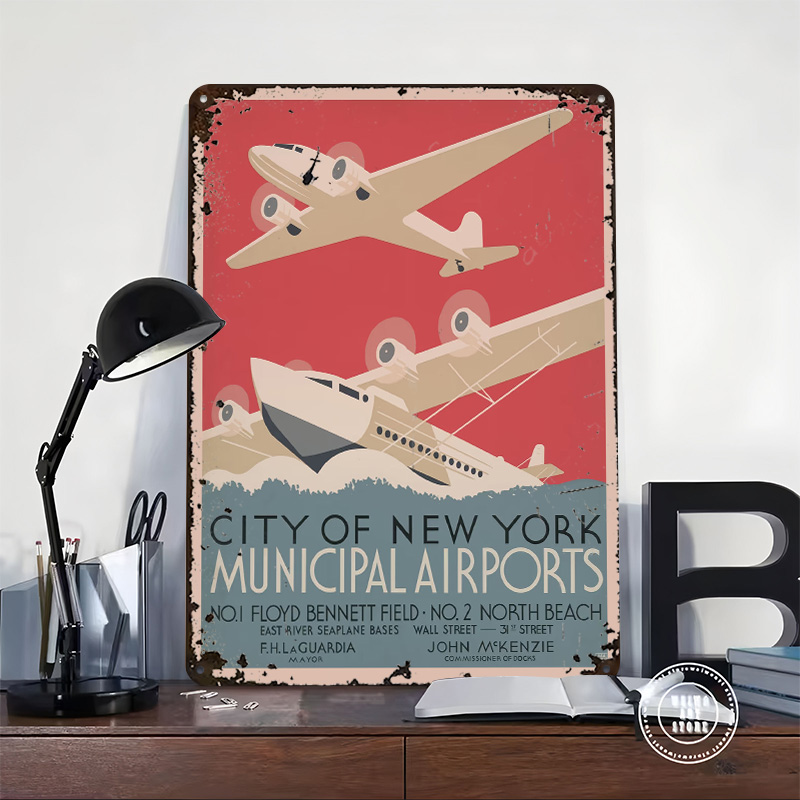 Vintage NYC New York Airports  - Travel Accessories Nyc 评论和价格