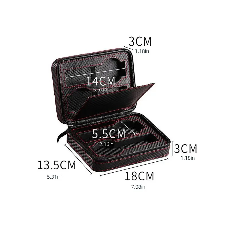 4-Slot Portable Watch Storage  - Travel Accessories Display 评论和价格