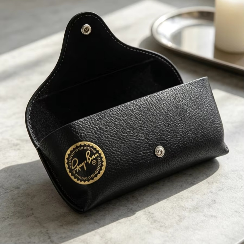Ray-Ban Leather Sunglasses Cas - Travel Accessories Gifts For Men 评论和价格