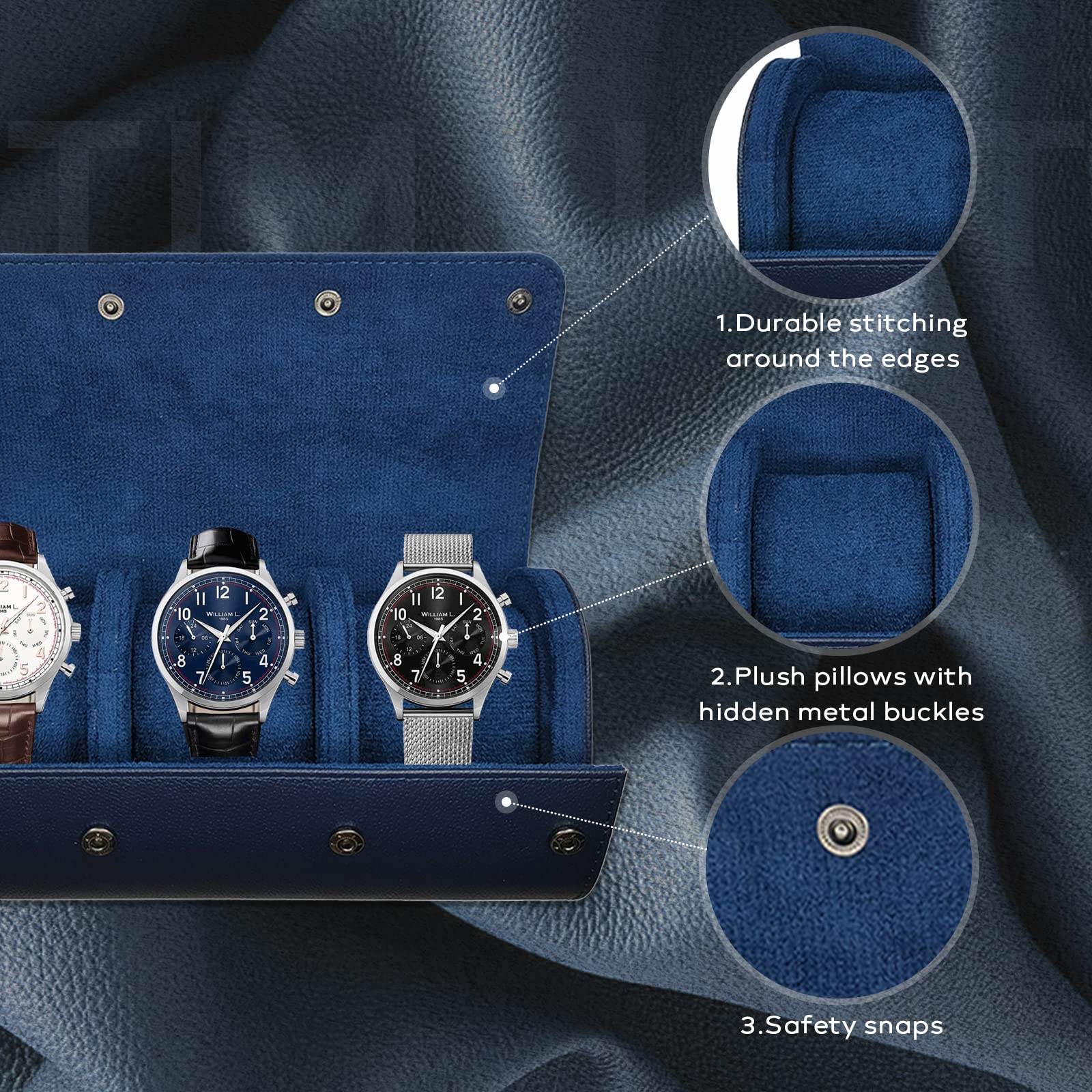 Watch Case Travel Organizer -  - Travel Accessories Display 评论和价格