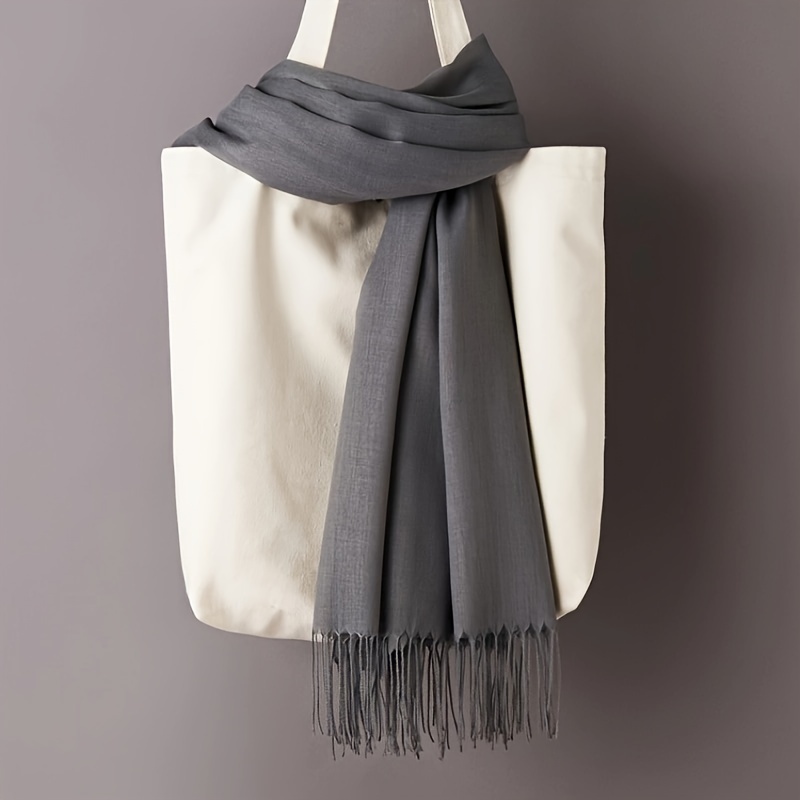 Unisex Classic Solid Color Sca - Quality Travel Accessories 评论和价格