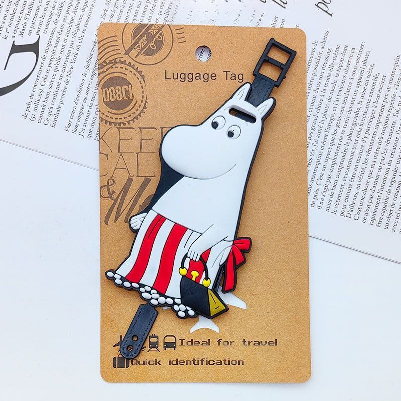 New Moomin luggage tag pendant - It Travel Accessories 评论和价格