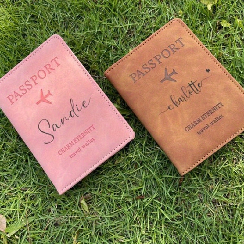 Personalized Travel Passport H - Travel Accessories Gifts For Her 评论和价格