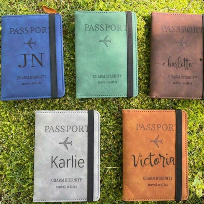 Personalized Travel Passport H - Travel Accessories Gifts For Her 评论和价格