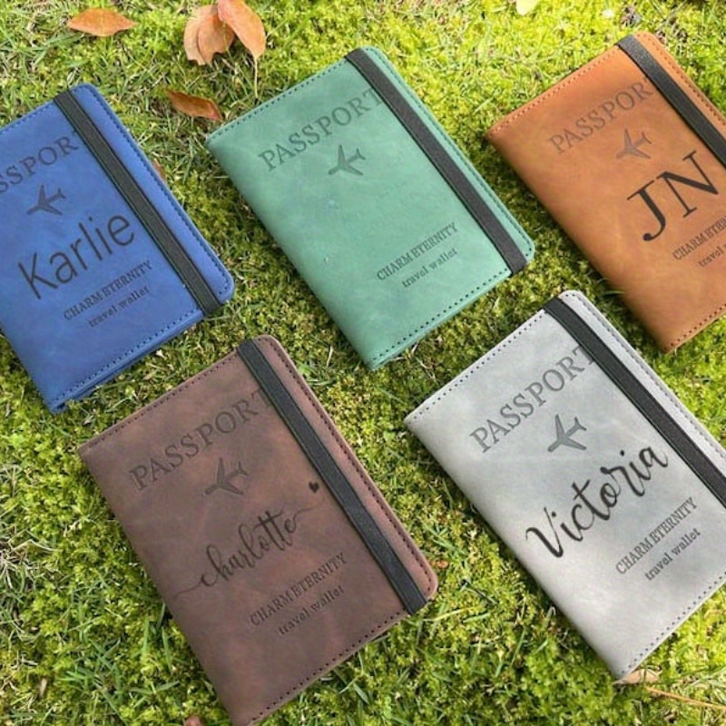 Personalized Travel Passport H - Travel Accessories Gifts For Her 评论和价格
