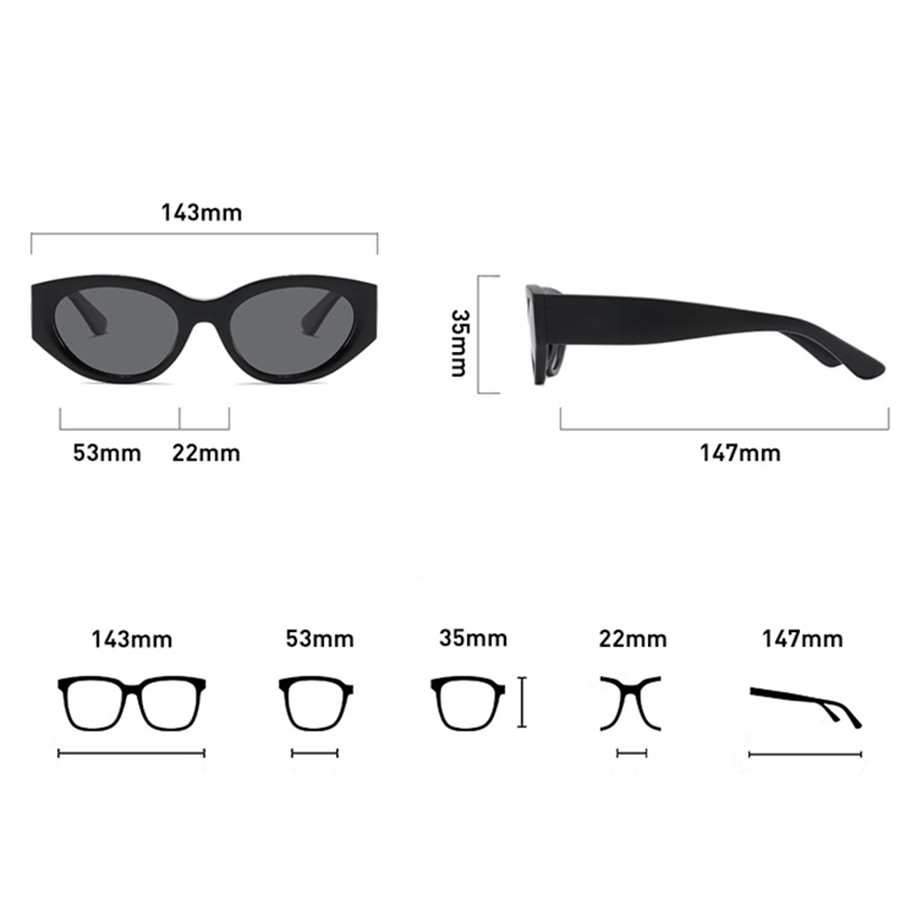 Women Men Classic Cat-Eye Pola - Quality Travel Accessories 评论和价格