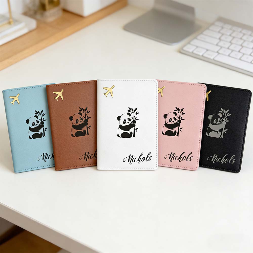1pc Personalized Name Passport - Travel Accessories Gifts For Men 评论和价格