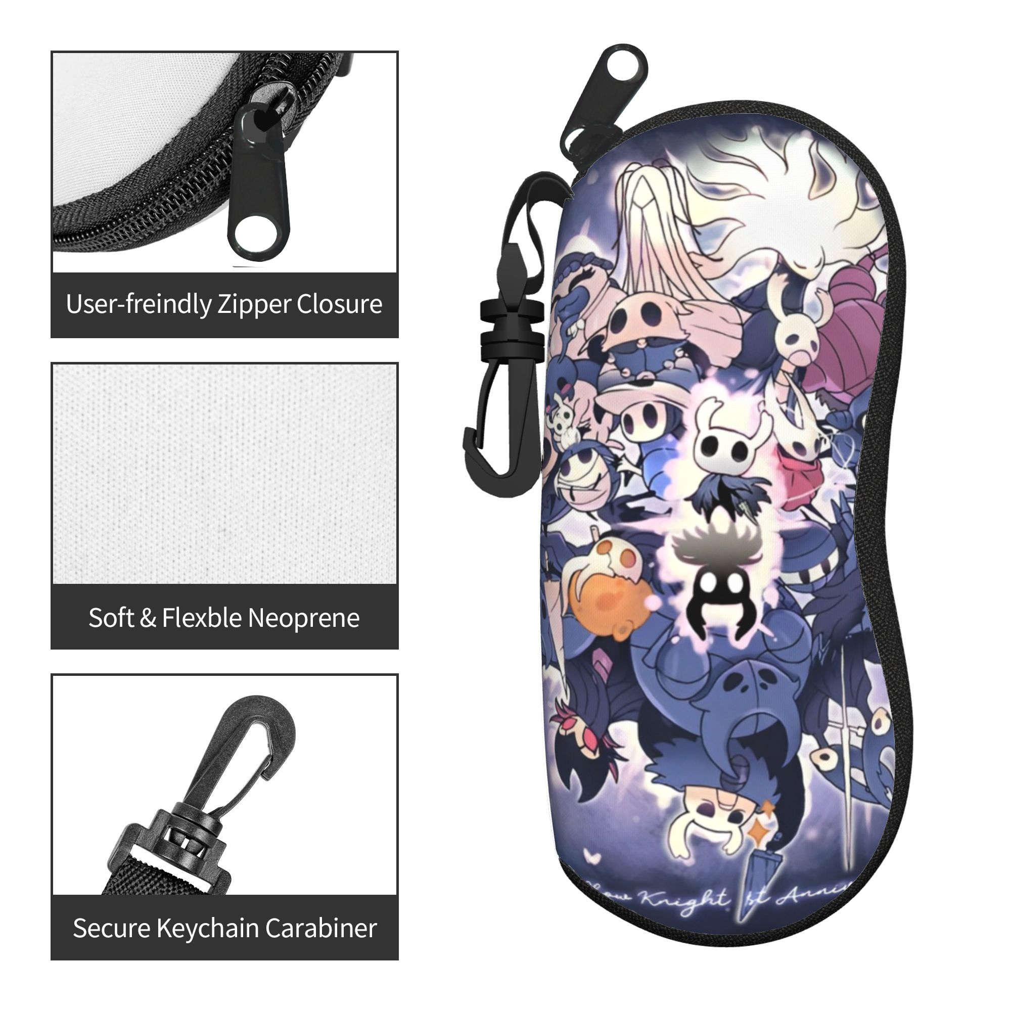 Hollow Knight Glasses Case Cov - Travel Accessories Pouch For Women 评论和价格