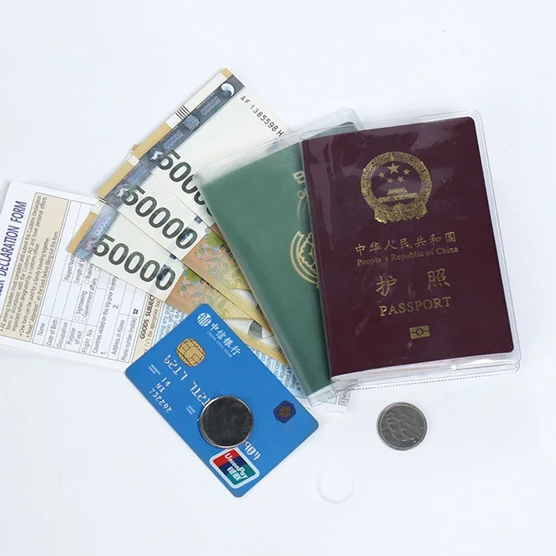 Transparent Passport Cover PVC - Travel Accessories Pouch For Women 评论和价格