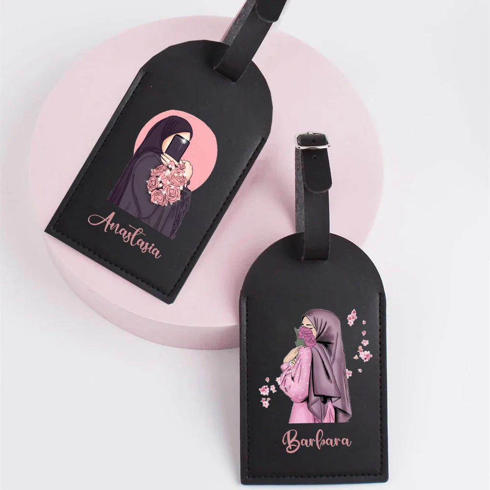 Personalized Hijabi Girls with - Travel Accessories Gifts For Her 评论和价格