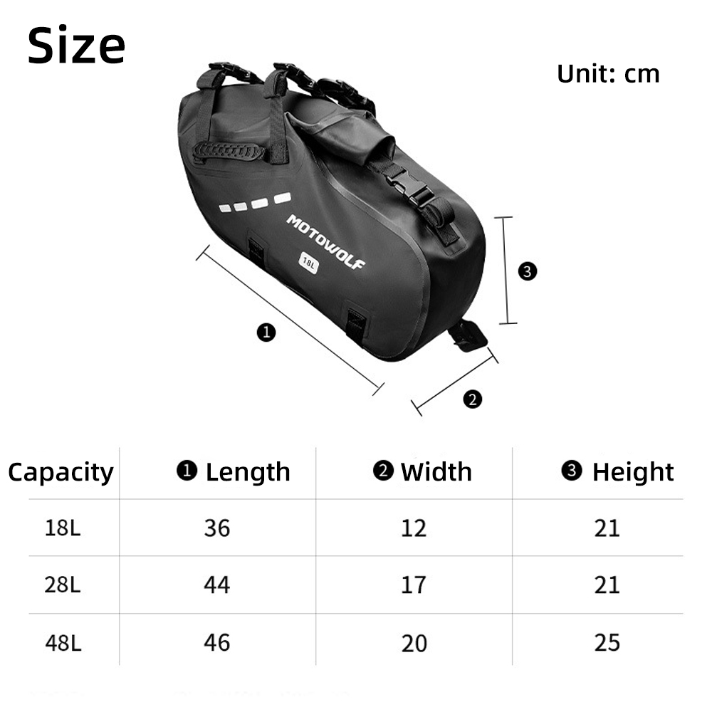 Waterproof Motorcycle Saddle B - It Travel Accessories 评论和价格