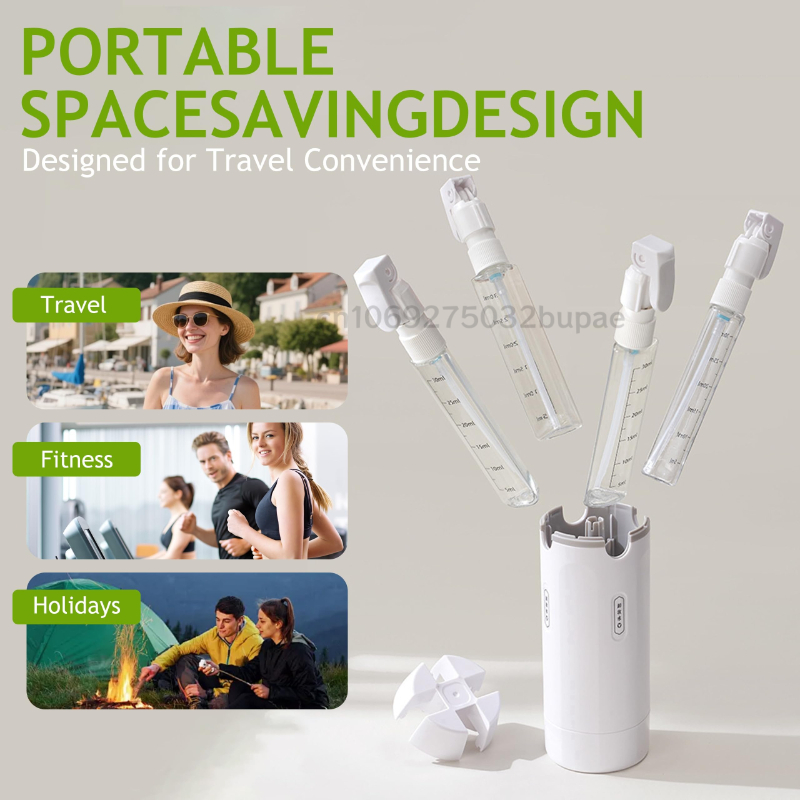 Portable 4-in-1 Travel Dispens - Travel Accessories And Gadgets 评论和价格
