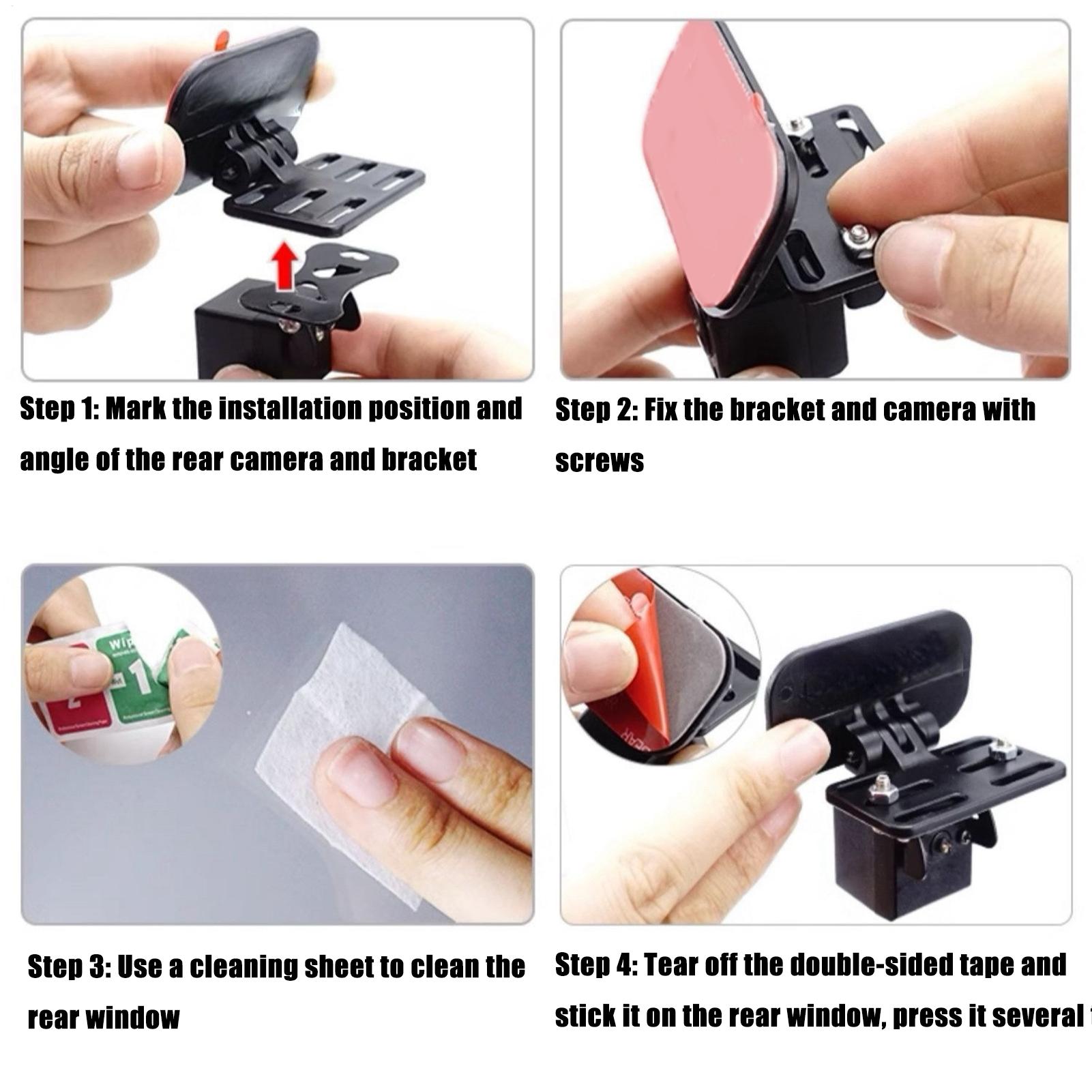 Rear Dash Cam Window Mount Sta - Travel Accessories Car 评论和价格